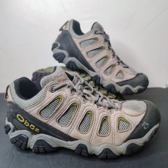 Oboz Sawtooth II Low Hiking Shoes Mens Size 9 Waterproof Breathable Bdry Bozeman - Picture 3 of 9